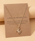 Magical Unicorn Charm Necklace